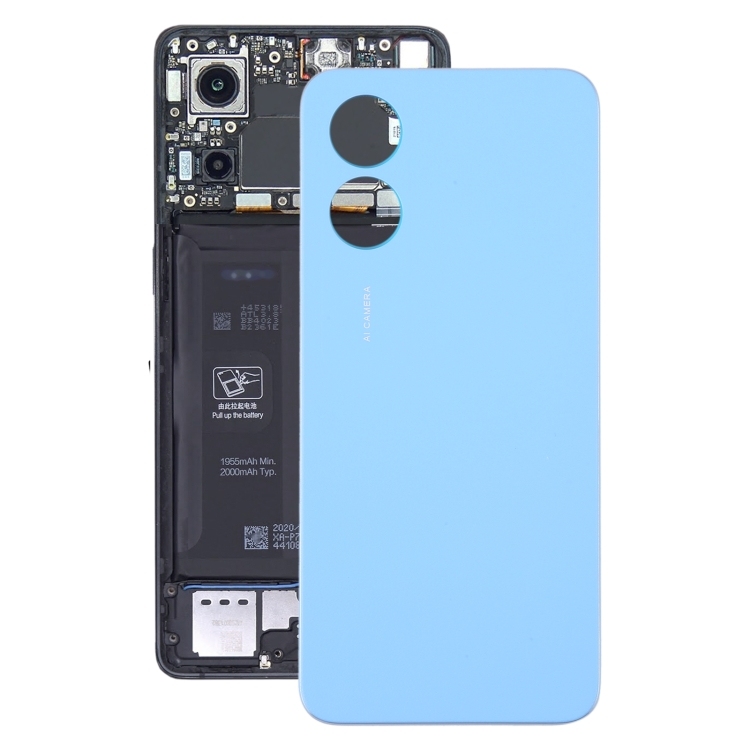 BATTERY COVER OPPO A17 (Blue) Original