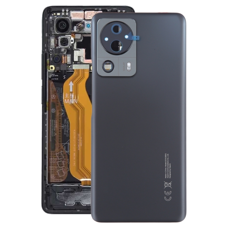 BATTERY COVER XIAOMI 13 Lite (Black) Original