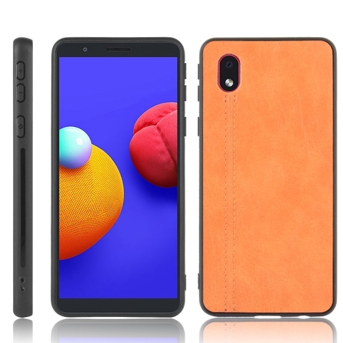 Husa Extra Samsung A01 Core / M01 Core Shockproof Sewing (Orange) QQQQ