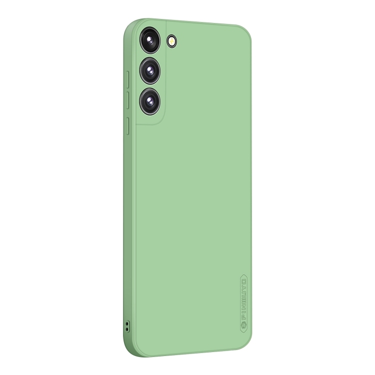 Husa p/u Samsung Galaxy S22 5G PINWUYO Liquid Silicone Phone (Green)