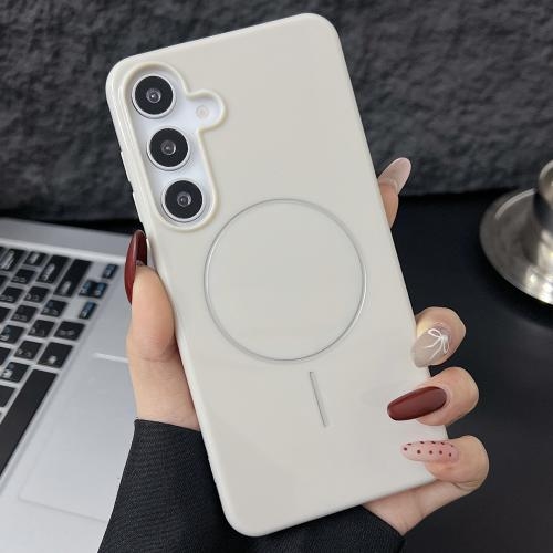 Samsung S25+ 5G Glossy TPU Shockproof MagSafe Husa (Rock Color)