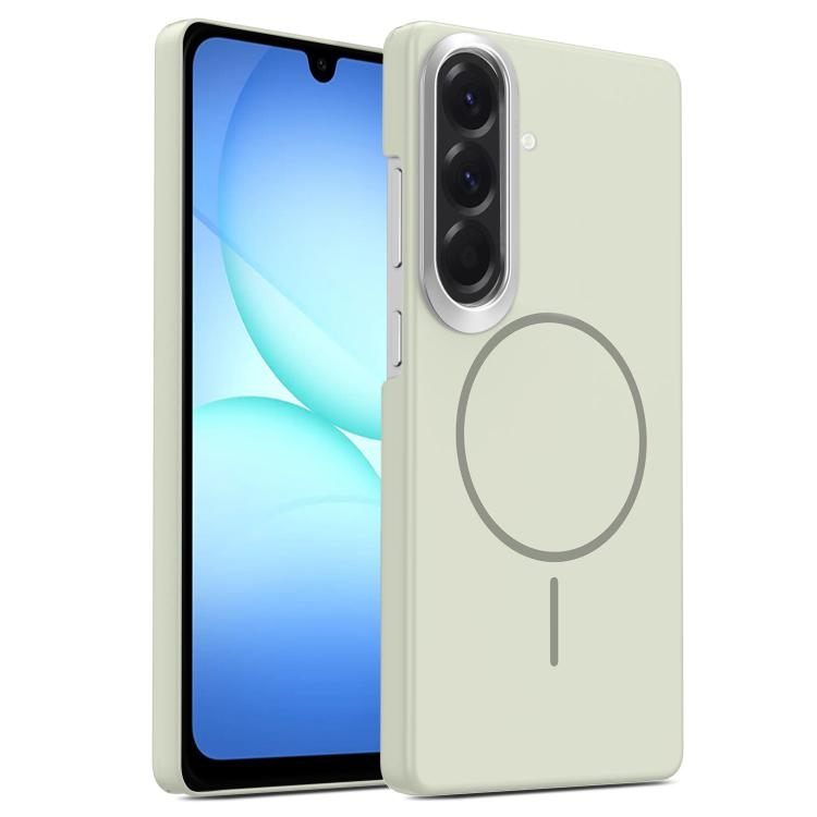 Samsung A17 5G Gold Armor PC Thin Circle MagSafe Shockproof Phone Husa(Titanium Gray)