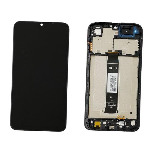 LCD XIAOMI REDMI A1 / A1+ (4G) / A2 / A2+ (4G) BLACK WITH FRAME (Original Packing)