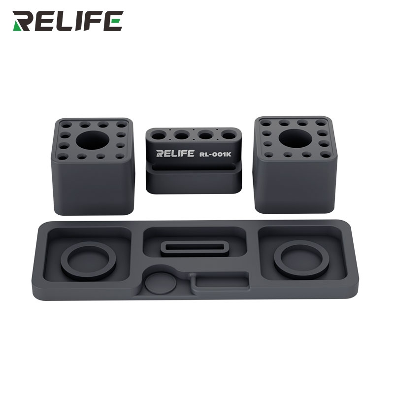 RELIFE RL-001K Silicone All-in-One Modular Storage Box Grey