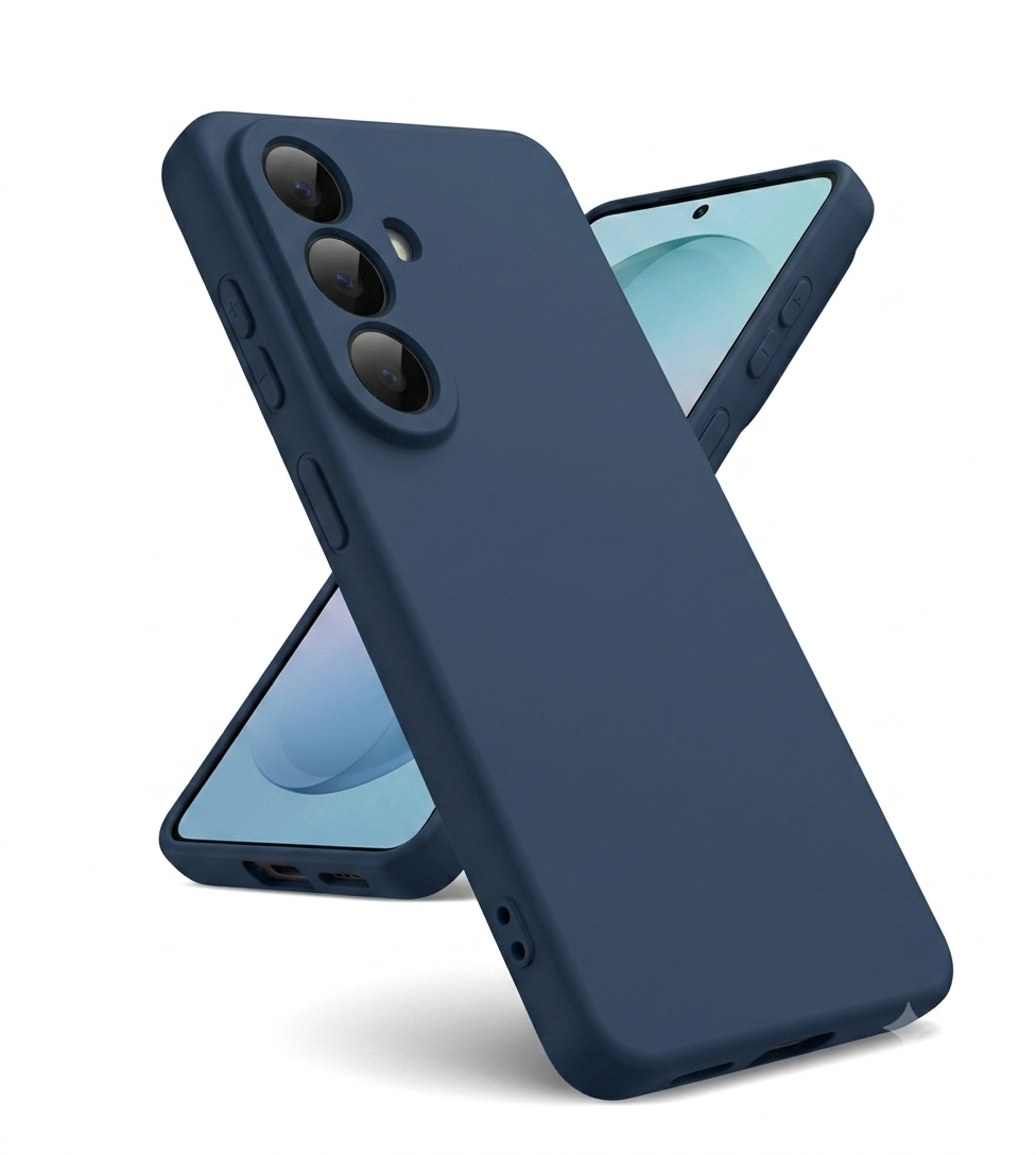Samsung A56 Liquid Silicone Color Premium Quality (Blue)