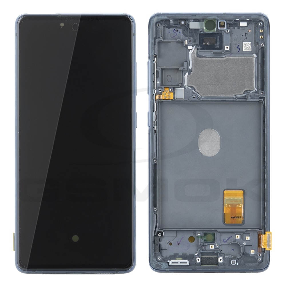LCD SAMSUNG S20 FE / G780 / G781 NAVY BLUE / BLACK WITH FRAME ORIGINAL (SERVICE PACK)