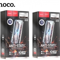 Hoco Full screen HD anti-static tempered glass set for iPhone 15 Pro (G10) black