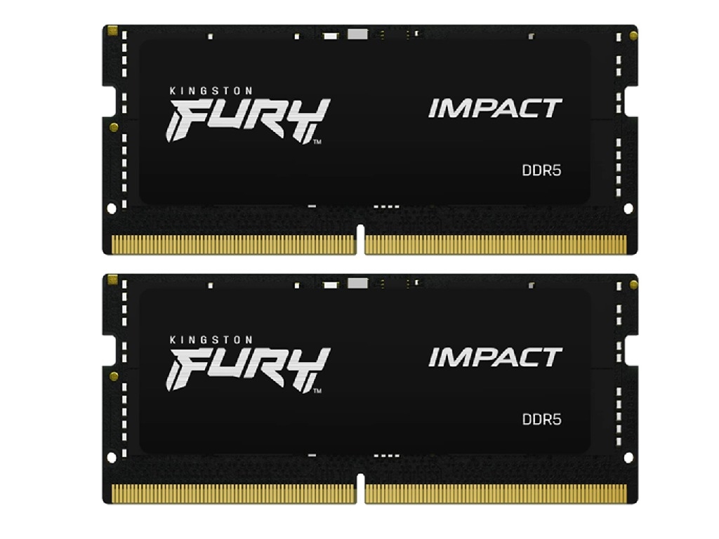 16GB DDR5-4800MHz SODIMM Kingston FURY Beast (Kit of 2x8GB) (KF548S38IBK2-16), CL38, 1.1V