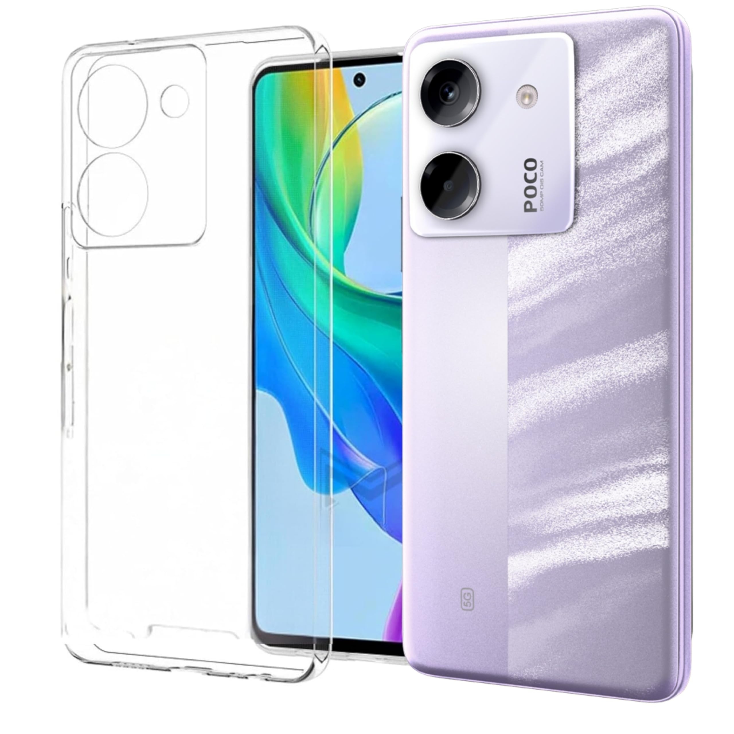 Xiaomi Poco M7 Pro 5G Transparent TPU Case