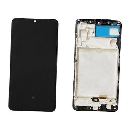 LCD SAMSUNG A32 (4G) / A325 BLACK WITH FRAME IPS (KAIKU)