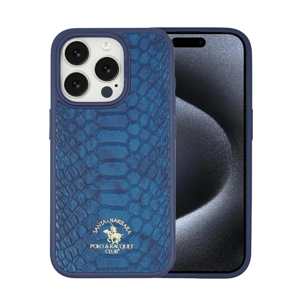 Polo Knight Case iPhone 15 Pro Max (Blue)