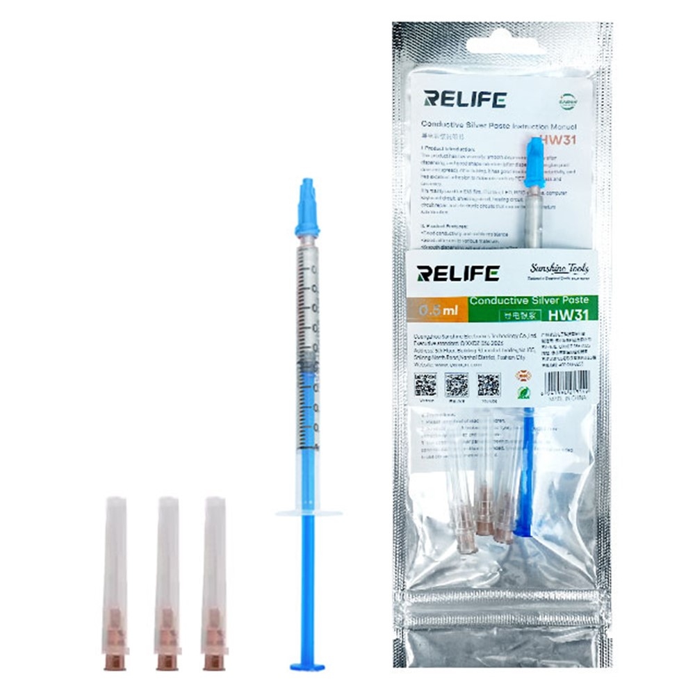 RELIFE HW31 Conductive Silver Paste 0.5 ML