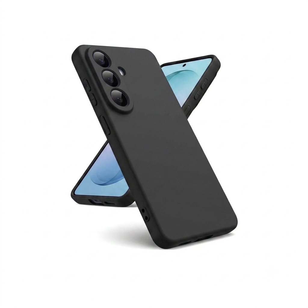 Samsung A37 Liquid Silicone Color (Black)