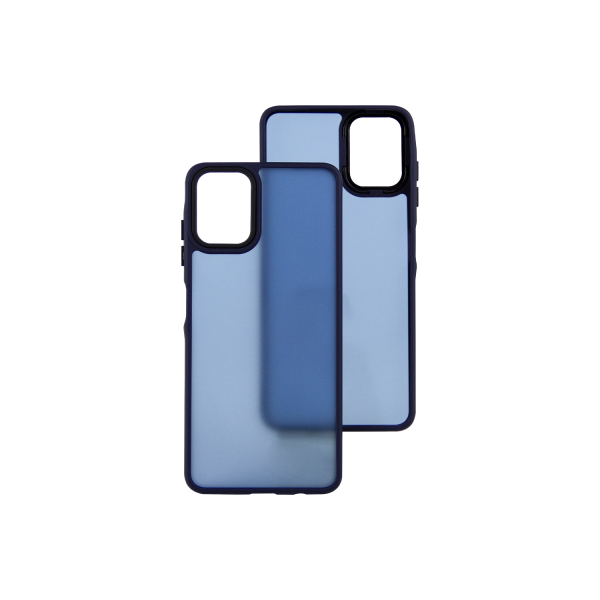 Накладка Luxury Metal Lens SAMSUNG A06 (Синий)