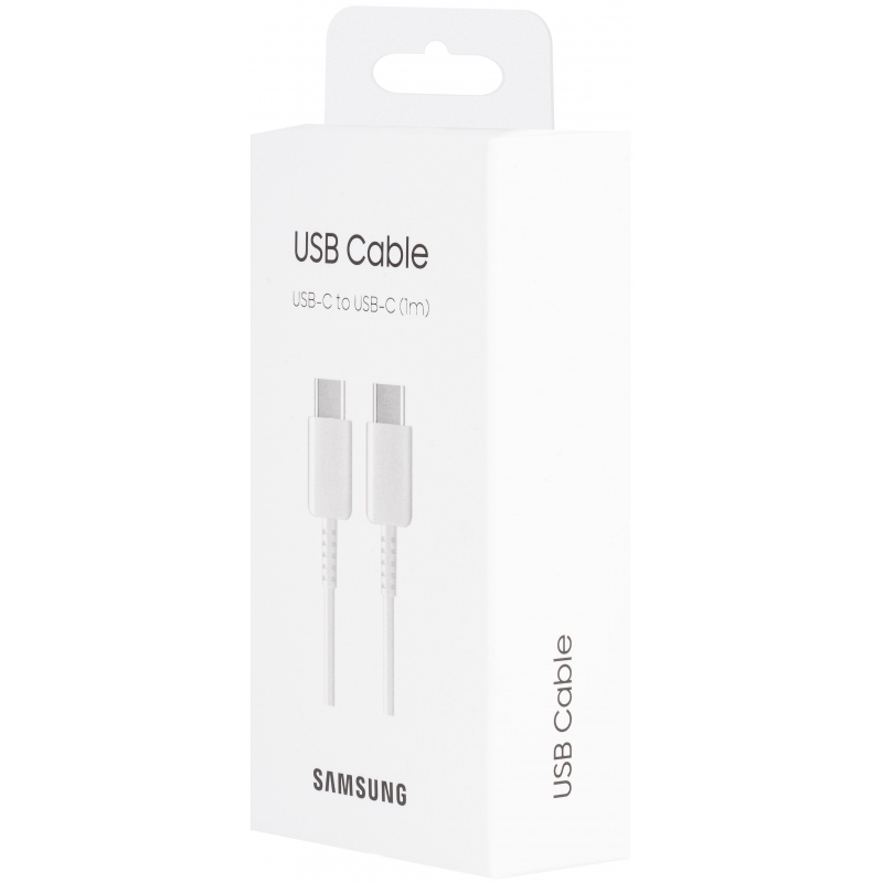 Cablu Samsung USB-C to USB-C EP-DA705 / 25W / 3A / 1m / White