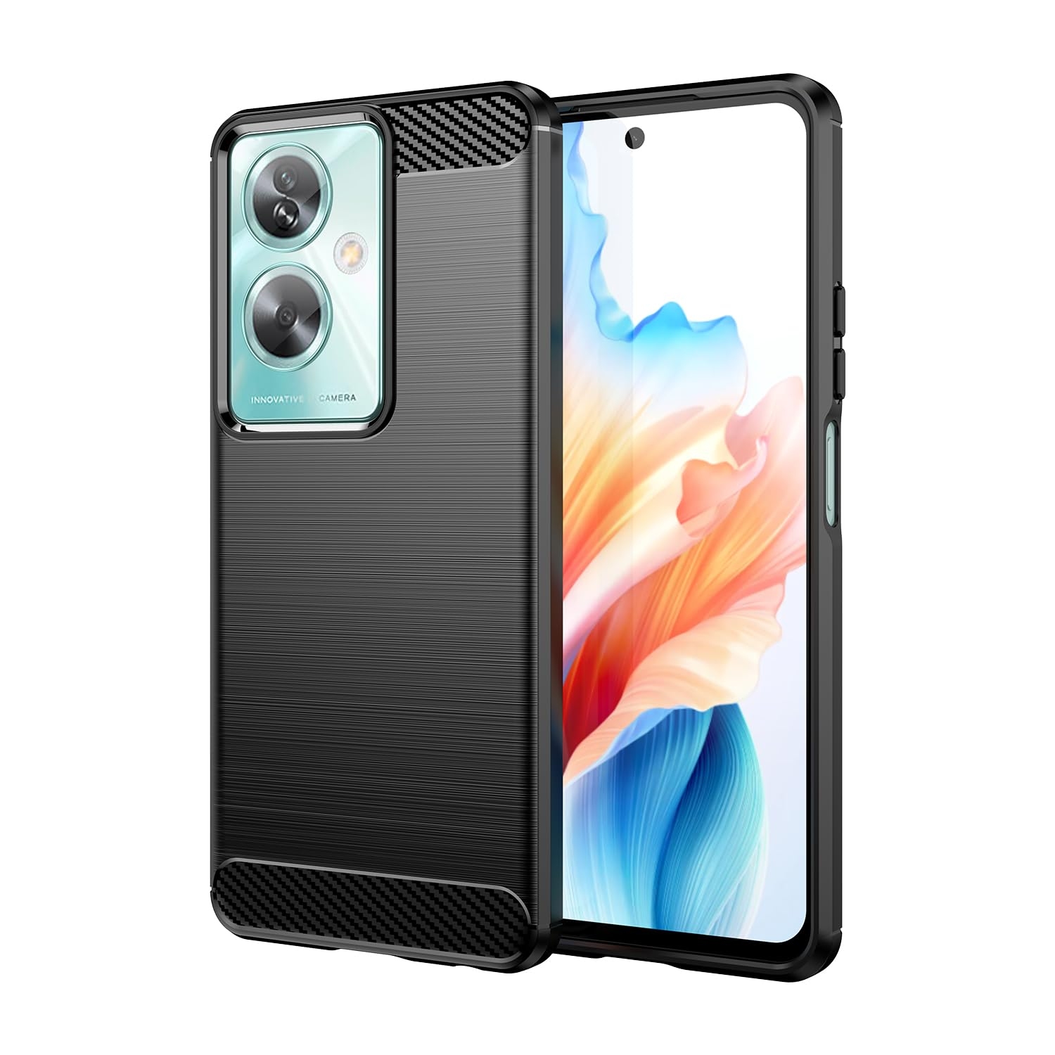 OPPO A79 5G Brushed Carbon TPU (Black)