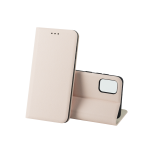 Чехол-книжка LEATHER Case XIAOMI Redmi Note 14 4G (EU 164.84 х 78.15 х 8.16) (Розовый)