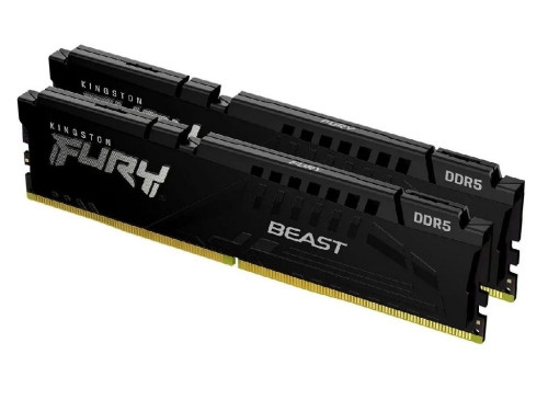 32GB DDR5-5600MHz  Kingston FURY Beast (Kit of 2x16GB) (KF556C36BBEK2-32), CL36-38-38, 1.25V